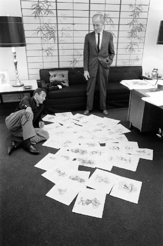 Illustration for article titled 12 Rare Flintstones Production Shots From the Golden Age of Animation